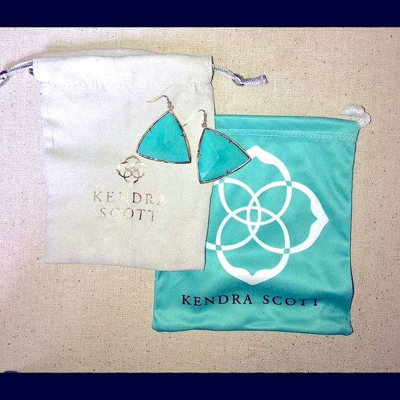 Kendra Scott Jewelry - Kendra Scott Turquoise Statement Earrings